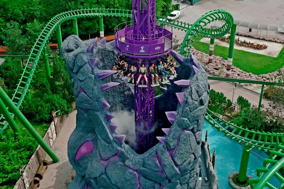 Drop-28m amusement ride — photo 3 by XL Amusement Ride factory