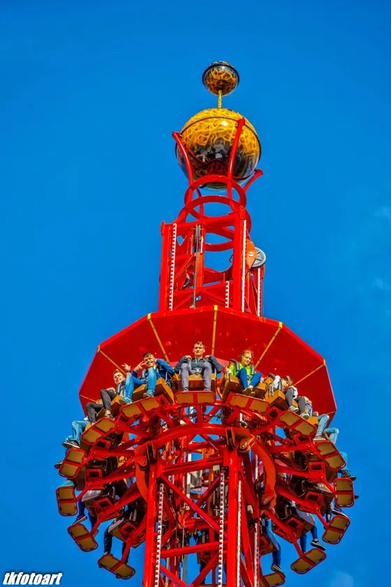 Drop Tower 38 Meters High amusement ride — photo 3 by XL Amusement Ride factory