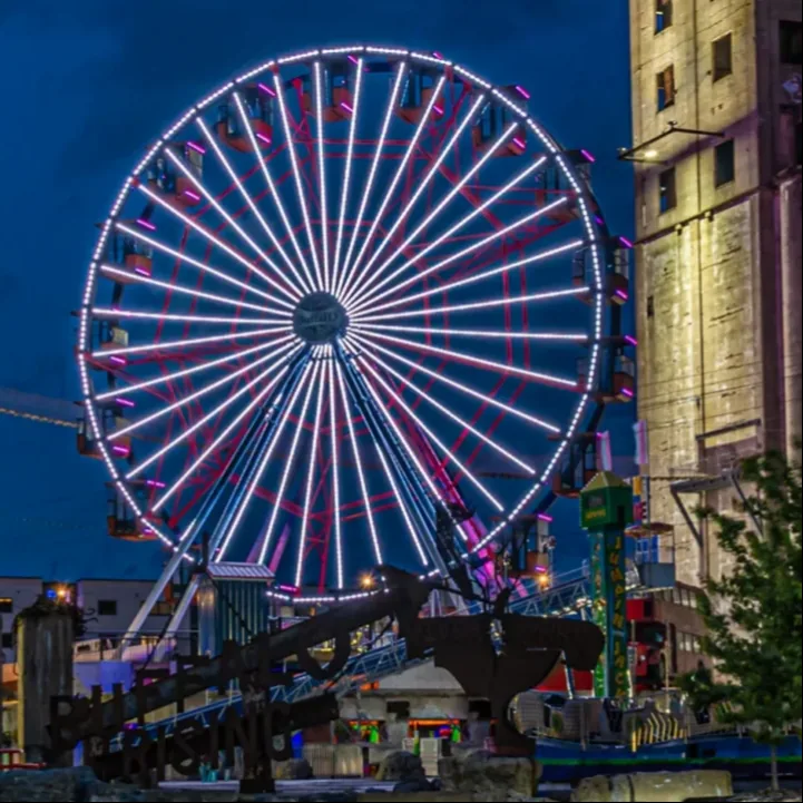 FERRIS WHEEL 25M — Ferris Wheels ride for sale from XL Rides amusement ride manufacturer, China