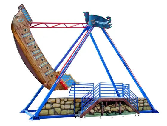 Pirate Ship Medium amusement ride — photo 6 by XL Amusement Ride factory