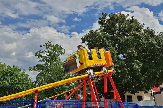 Air coaster amusement ride — photo 5 by XL Rides factory