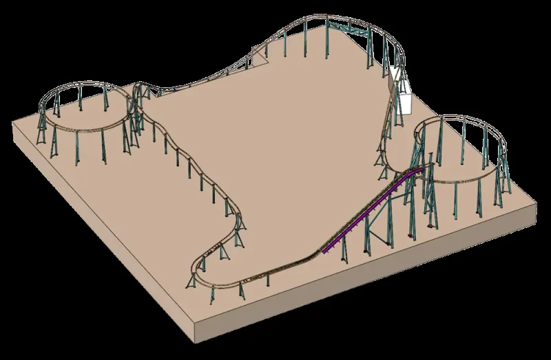 GONDOLANIACOASTER — Roller Coaster Rides ride for sale from XL Rides amusement ride manufacturer, China