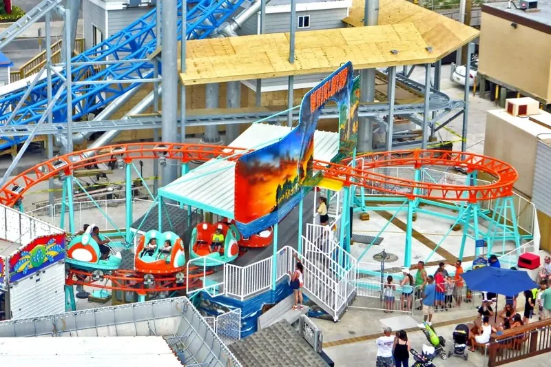 SPINNING COASTER 2.0 HIGHER — Roller Coaster Rides ride for sale from XL Rides amusement ride manufacturer, China