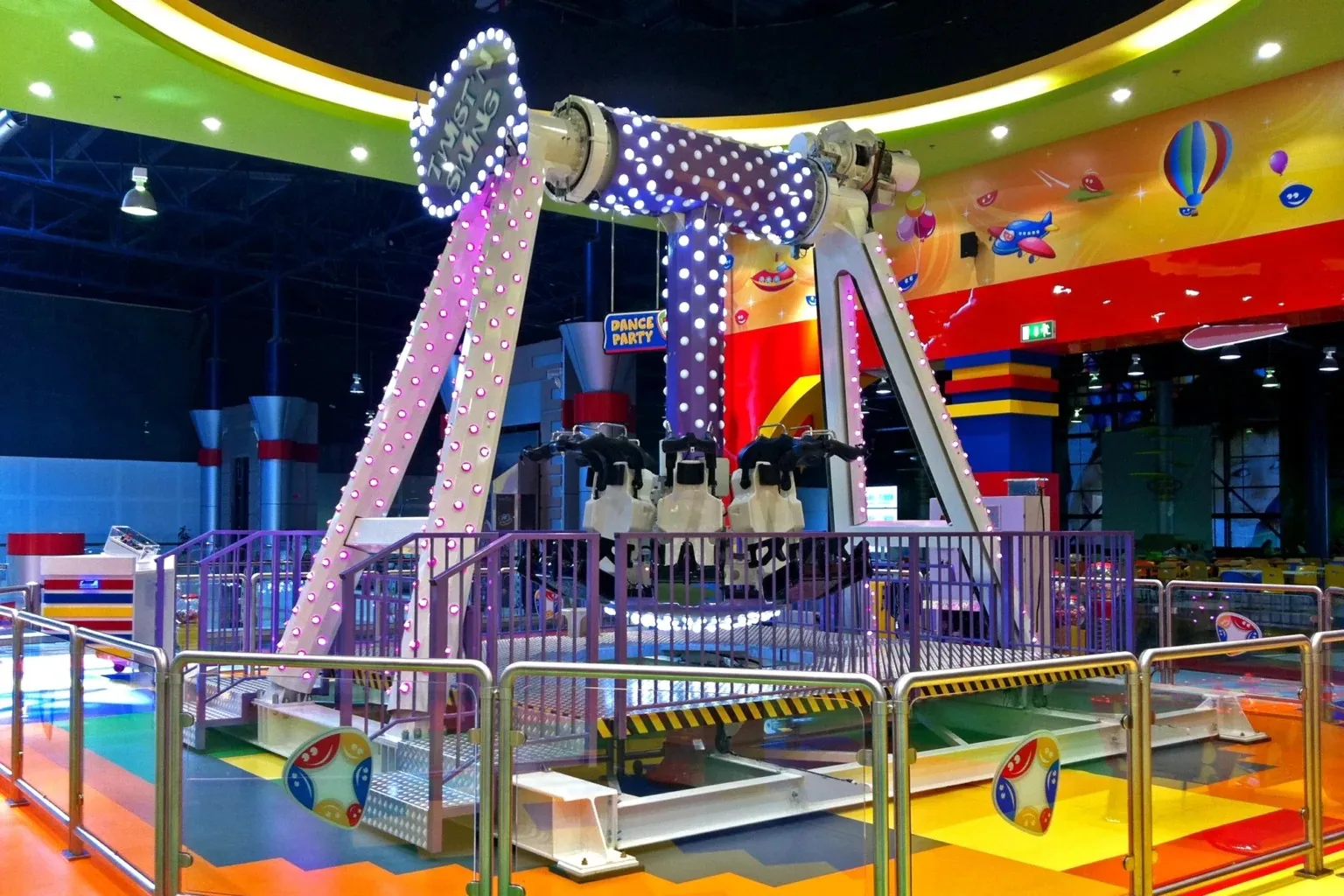 MINIDANCEPARTY8-120° — Spinning Rides ride for sale from XL Rides amusement ride manufacturer, China