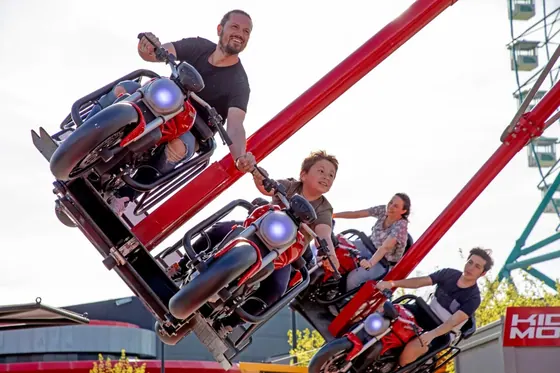 MOTO SHOT amusement ride for sale — manufactured by XL Rides (Henan Xinlong Amusement Equipment Co., Ltd.)