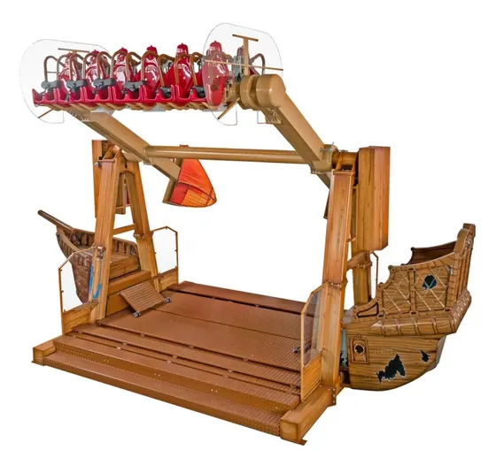 Wave rider (SITTING) amusement ride — photo 4 by XL Rides factory