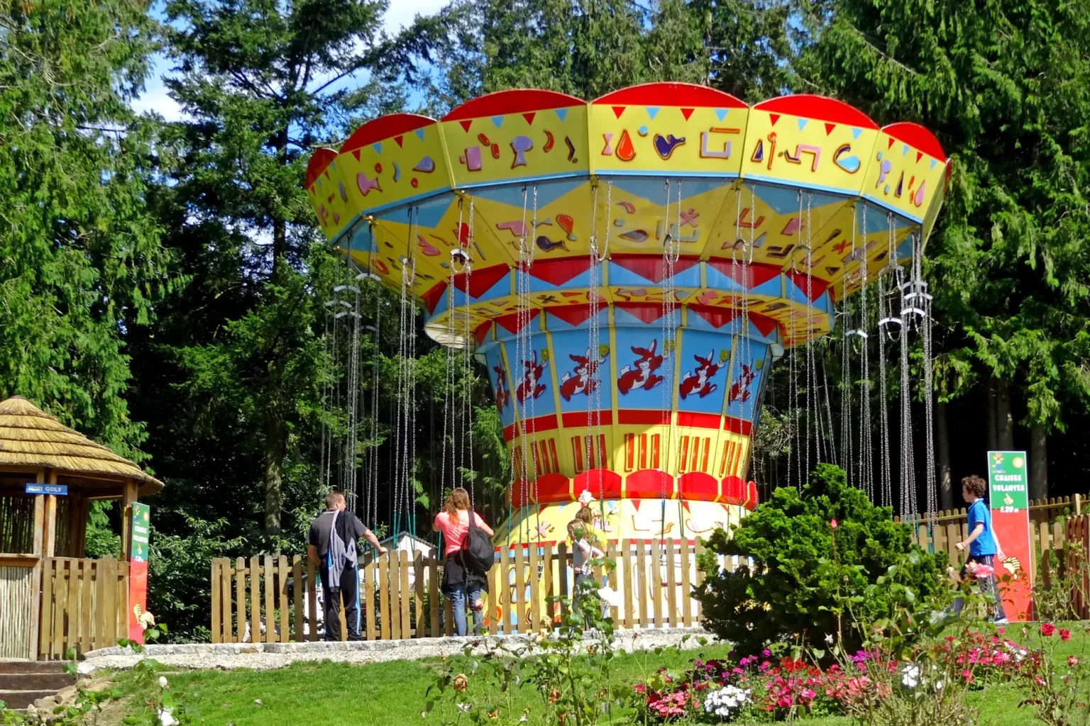 FAMILY SWING — Swing & Flying Chair Rides ride for sale from XL Rides amusement ride manufacturer, China