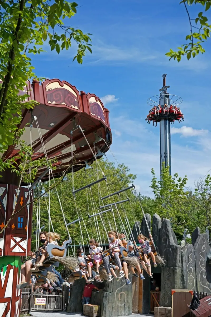 Flying Chair 1 — Swing & Flying Chair Rides ride for sale from XL Rides amusement ride manufacturer, China