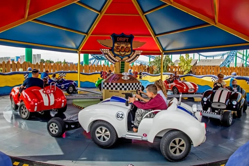 DRIFT RACE — Track & Train Rides ride for sale from XL Rides amusement ride manufacturer, China